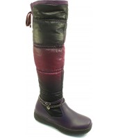 Сапоги детские Flois-kids, иск.мех,цвет сиреневый, р-р 32-38 (7 пар) W16-X657  